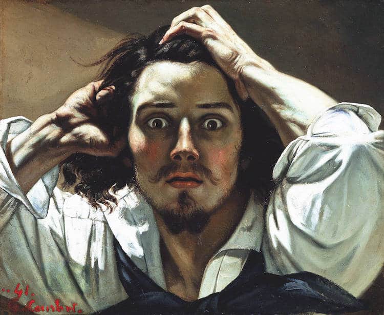 Autorretrato de Gustave Courbet