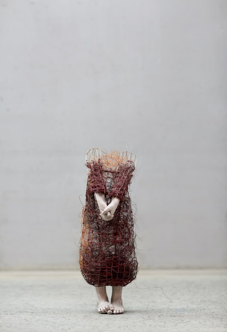 Figurative Sculptures of Children by Lene Kilda