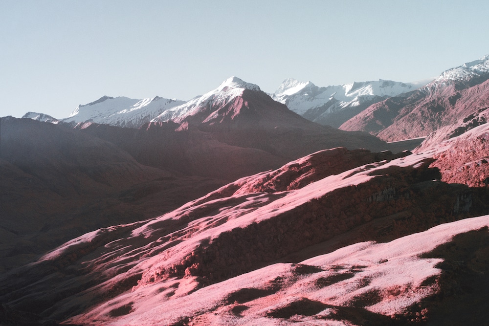 Infrared Photography Infrared Camera Pink Landscape New Zealand Vacation Paul Hoi