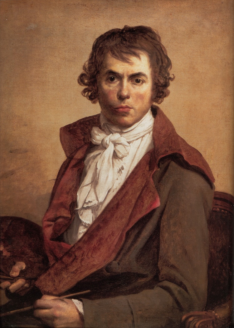 Autorretrato de Jacques Louis David