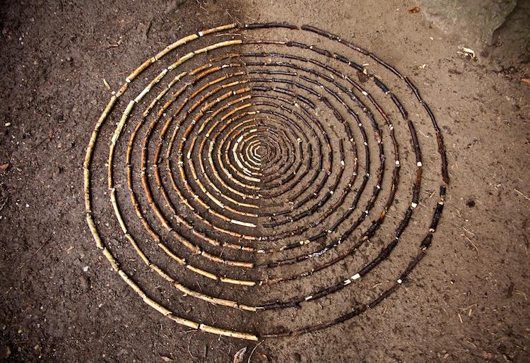 Land Art Ephemeral Art James Brunt Mandalas Mandala Stones