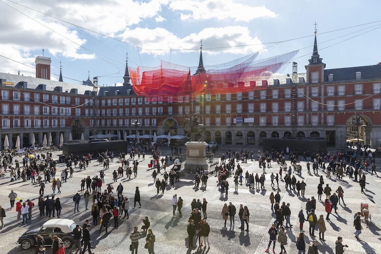 Fiber Art Installation by Janet Echelman