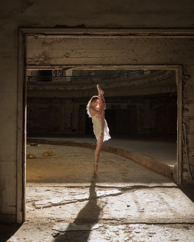 Ballet Dancers in Rio de Janeiro by Omar Z Robles