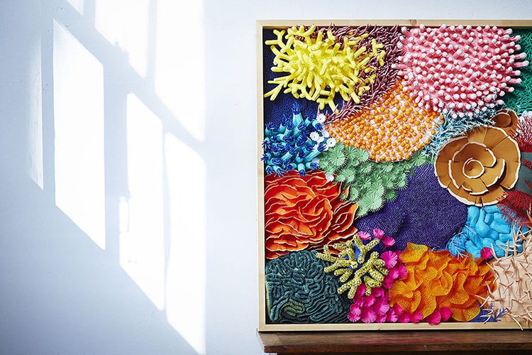 Paper Art Coral Reef by Mlle Hipolyte