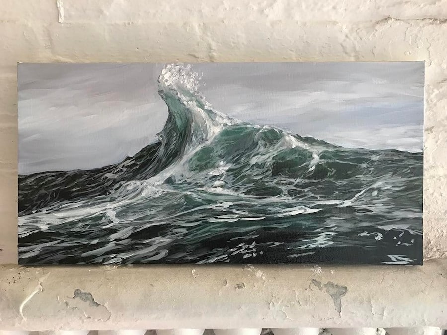 Seascape Paintings Wave Paintings Wave Painting Phoebe Sonder Art