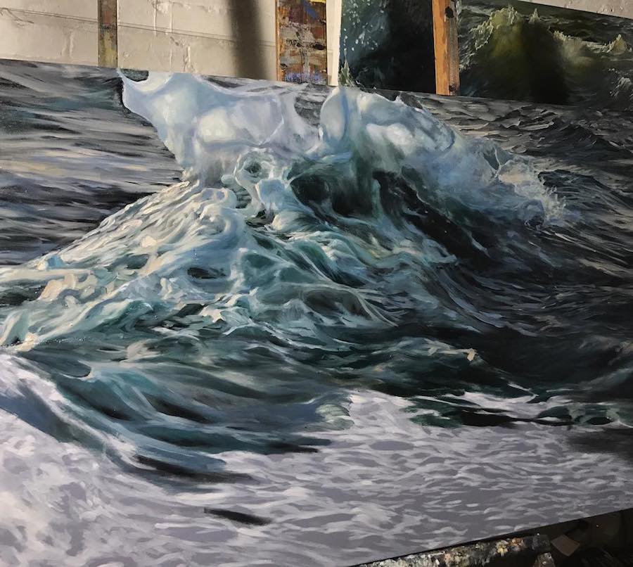 Seascape Paintings Wave Paintings Wave Painting Phoebe Sonder Art
