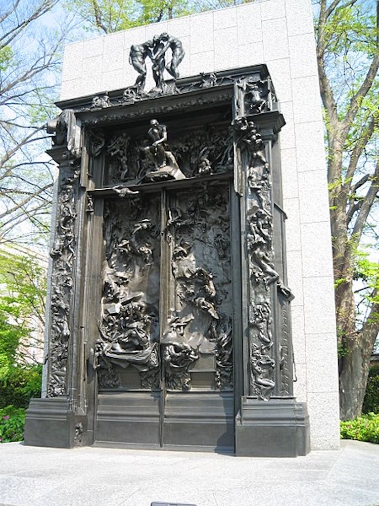 Auguste Rodin The Gates of Hell Rodin Sculpture