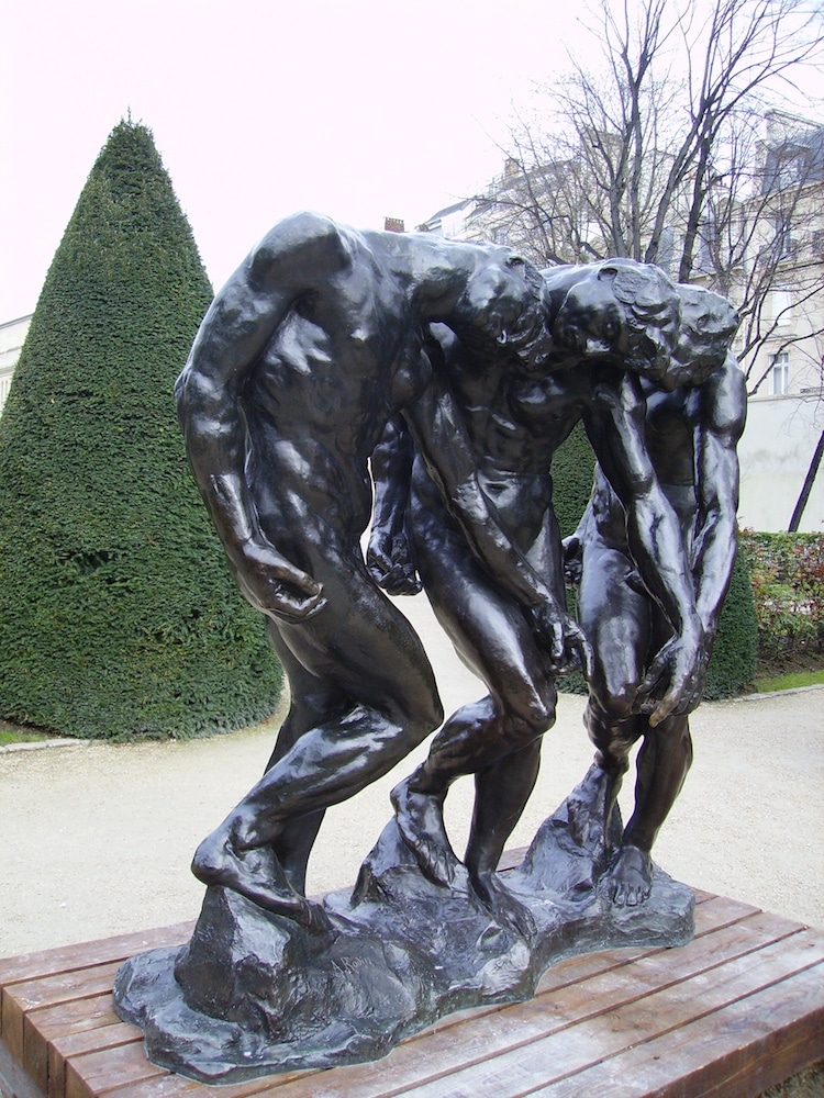 Auguste Rodin The Three Shades Rodin Sculpture