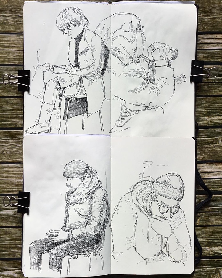Sketchbook Journals Berlin by Keir Edmonds