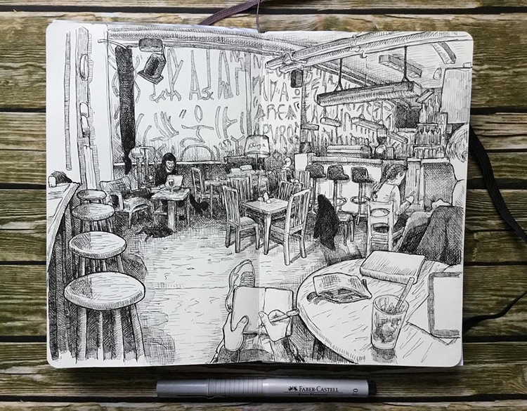 Sketchbook Journals Berlin by Keir Edmonds