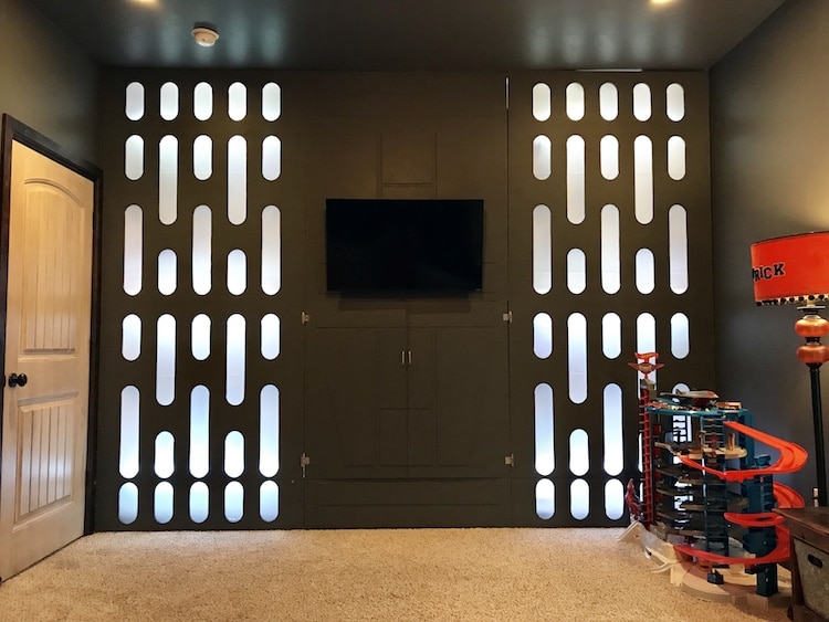 star wars inspired room