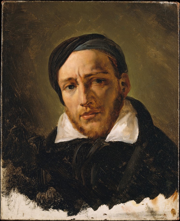 Retrato de Theodore Gericault