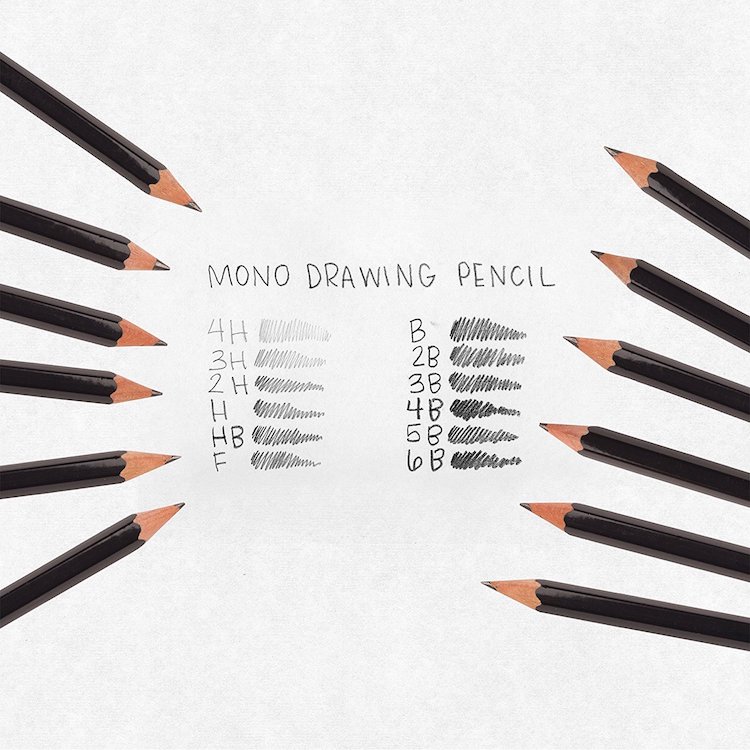 Tombow Mono best drawing pencils