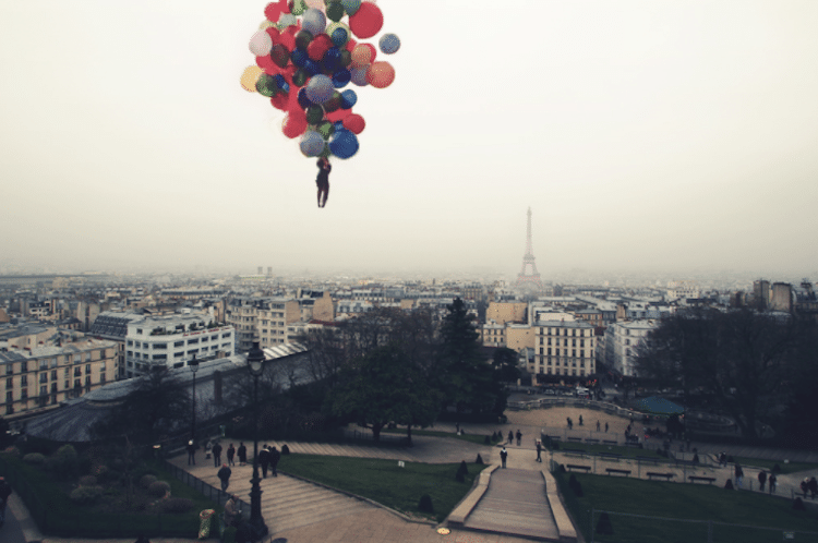 Surrealism Photography Victor Habchy Paris Streets Burning Man Photos