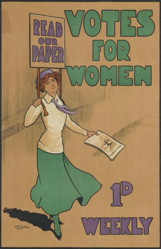 Women's Suffrage Poster Collection is on View for First Time in 100 Years