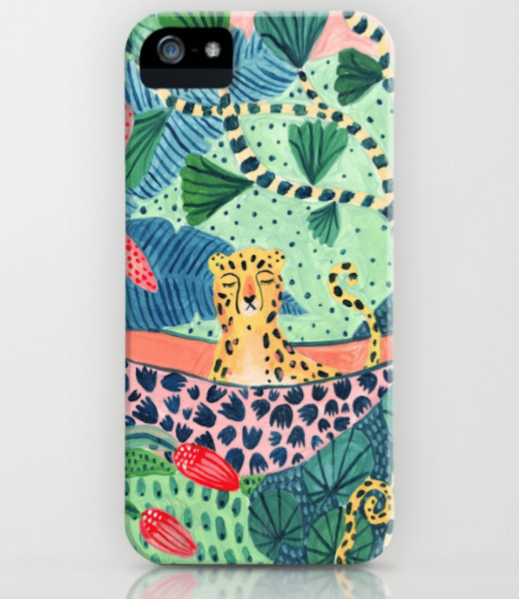 Animal Accessories Leopard Phone Case