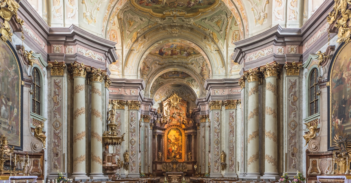 french baroque architecture interior