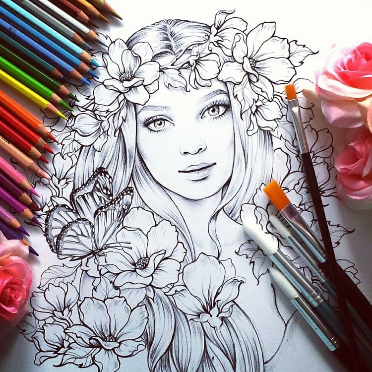 Download Hundreds Of Adult Coloring Sheets You Can Download For Free