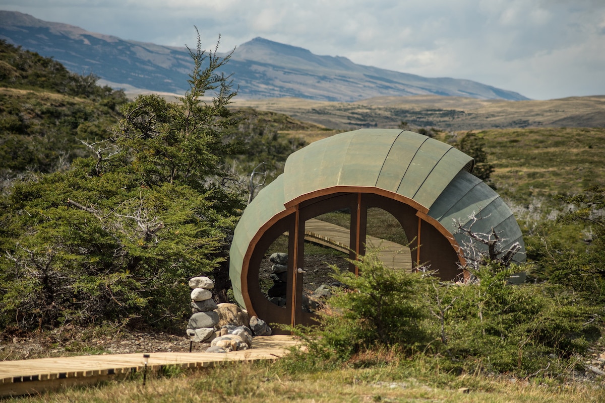 Patagonia Camp yurts