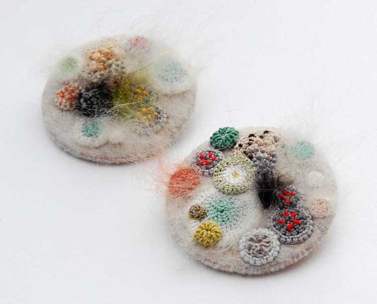 Crochet Sculpture Art by Elin Thomas