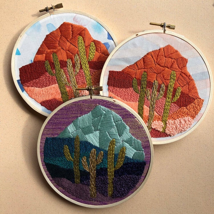 wool embroidery patterns