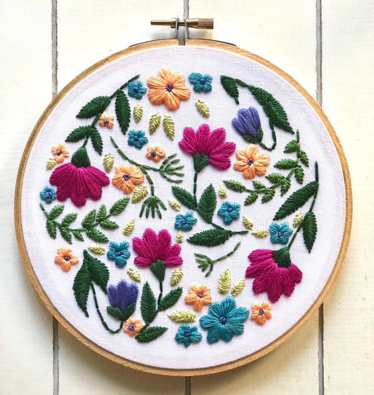 26 Embroidery Patterns That You Can Start Sewing Today