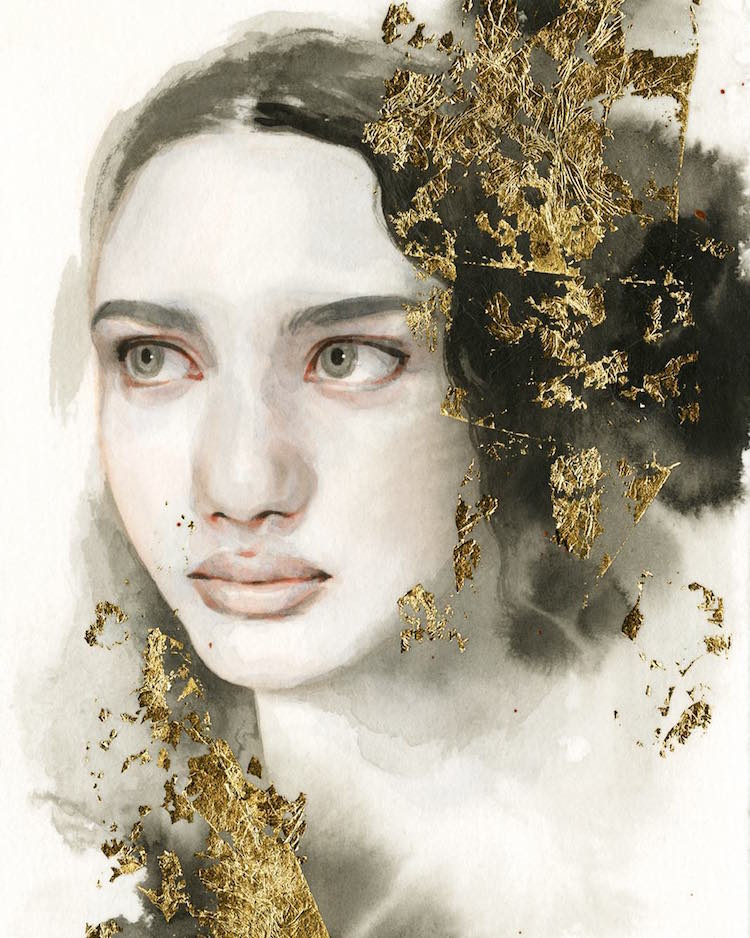 Fairytale Colored Pencil Drawings by Tran Nguyen