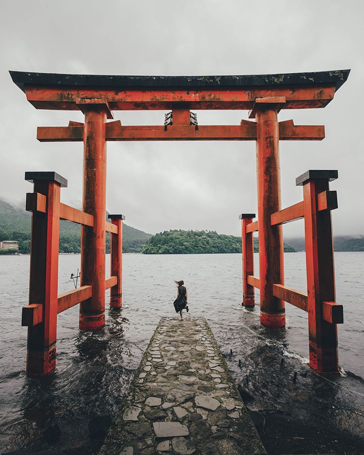 Tori Gate Photograph by Hiro Goto