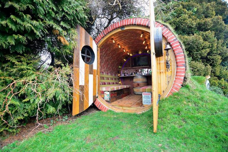 Firefighter Starts Business Building Real Hobbit House For ...