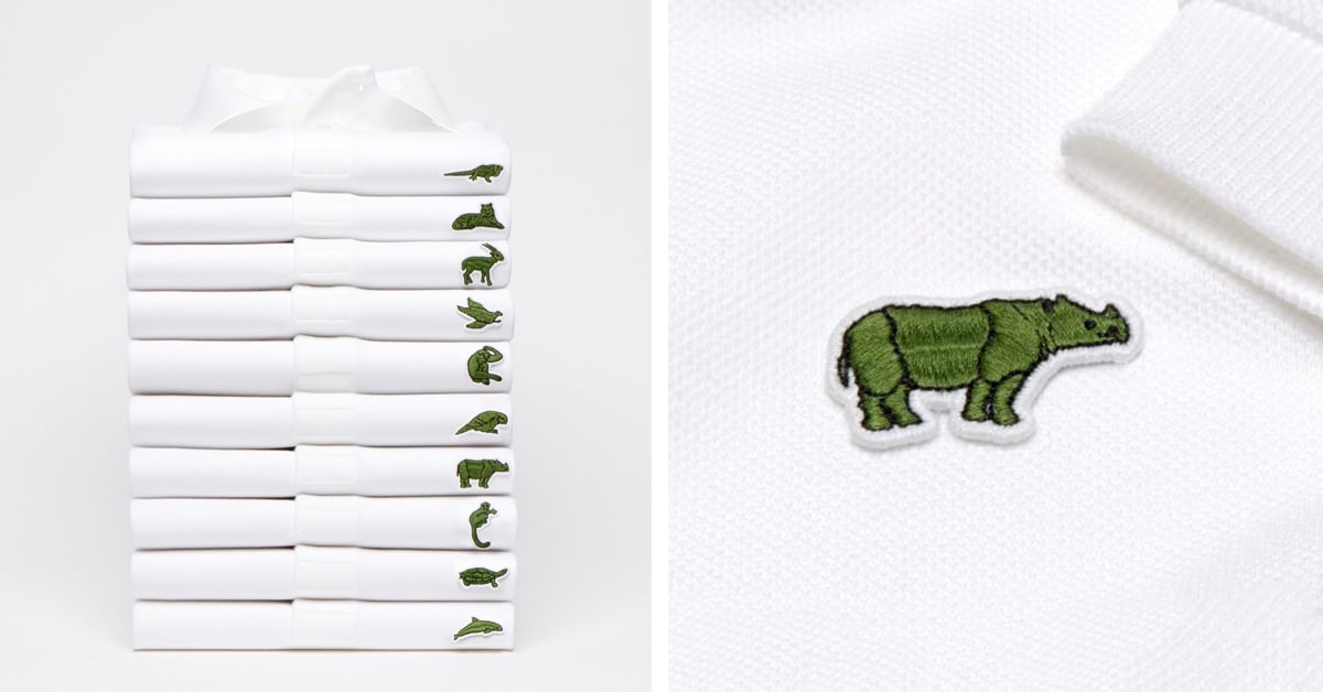 Lacoste Has Replaced Crocodile Logo 10 Endangered Species