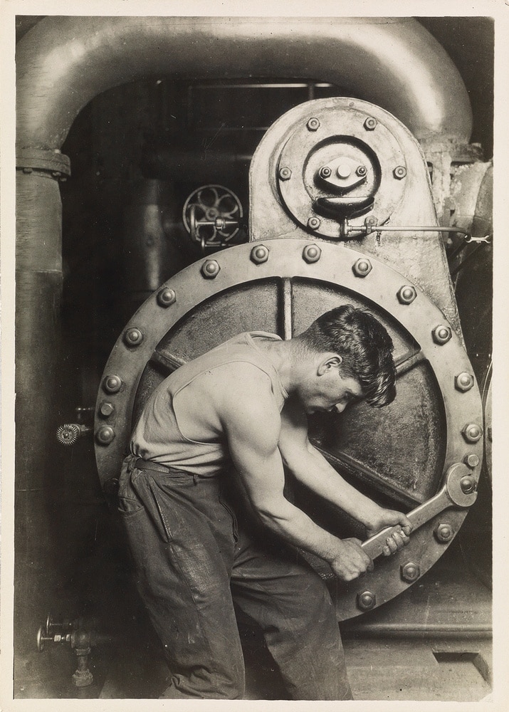 Factory Worker by Lewis Hine