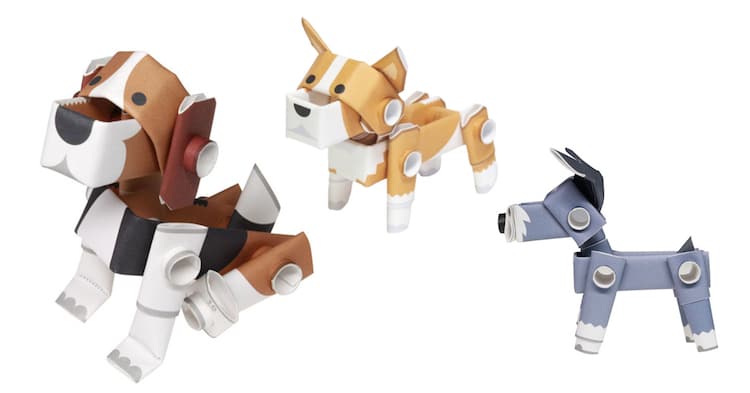 how do you make a paper puppy