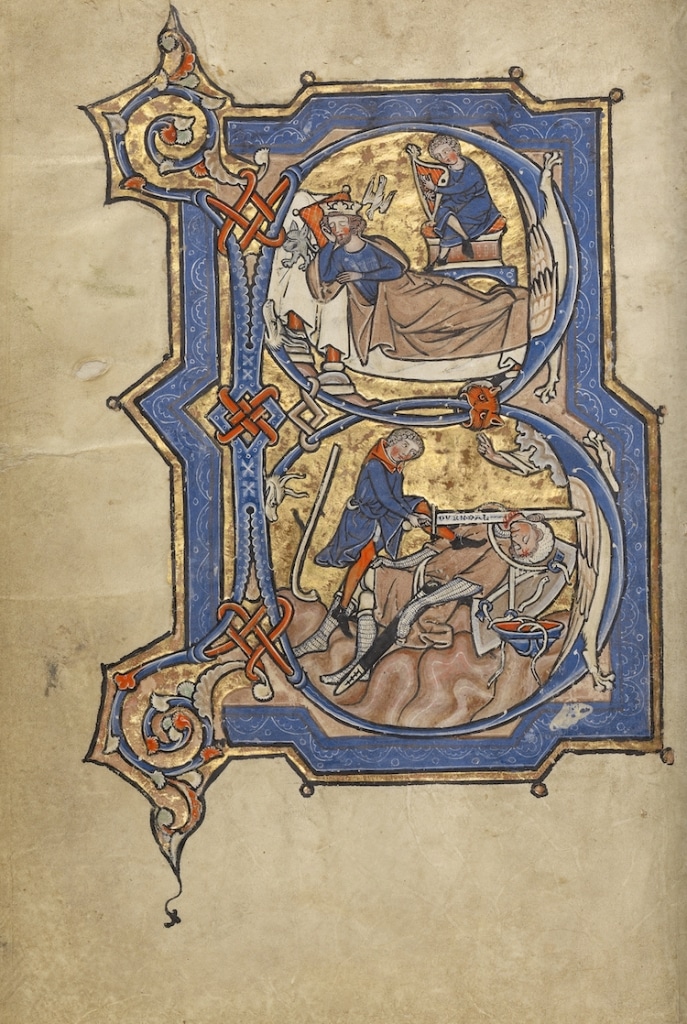 medieval illuminated manuscripts examples