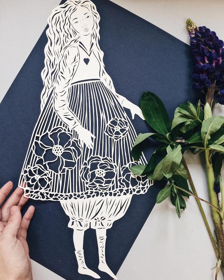 Paper Art Silhouette Art by Eugenia Zoloto