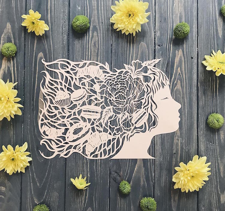 Paper Art Silhouette Art by Eugenia Zoloto