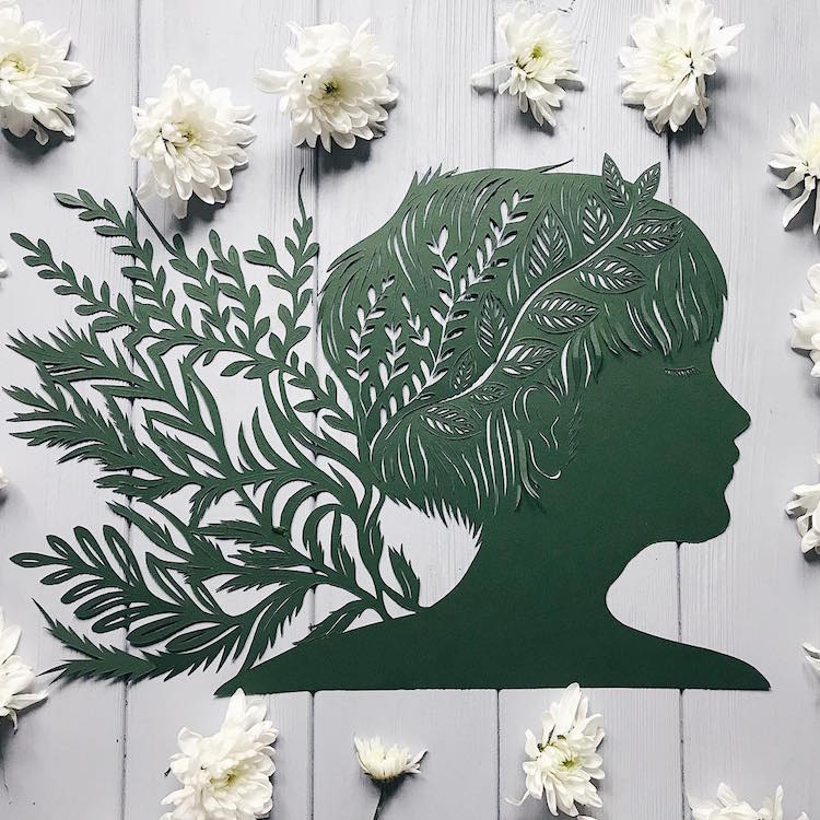 Paper Art Silhouette Art by Eugenia Zoloto