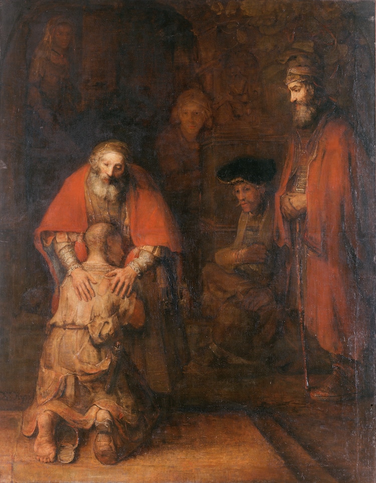 Rembrandt retorno del hijo prodigo