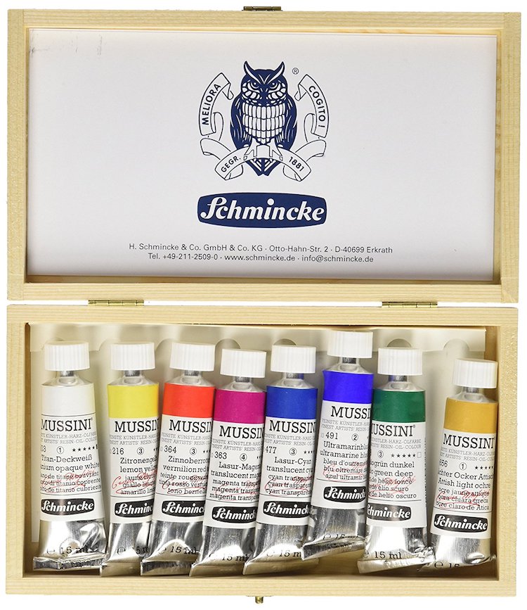 Schmincke Mussini Oil Paint Set