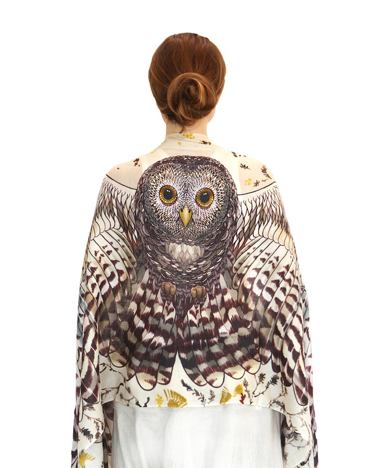 Shovava Owl Scarf Bird Accessories