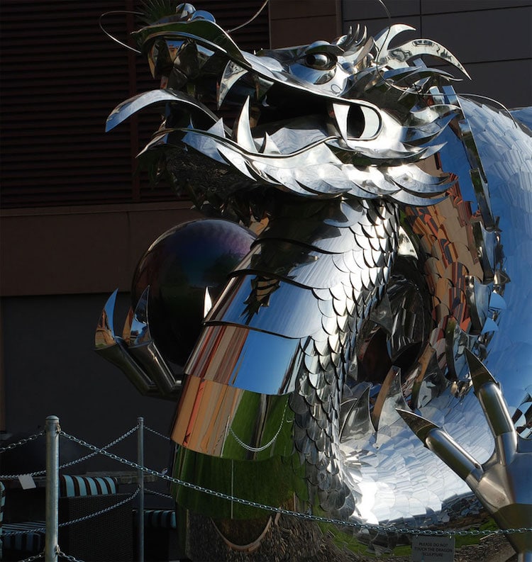 Stainless Steel Fantasy Art Sculptures by Kevin Stone