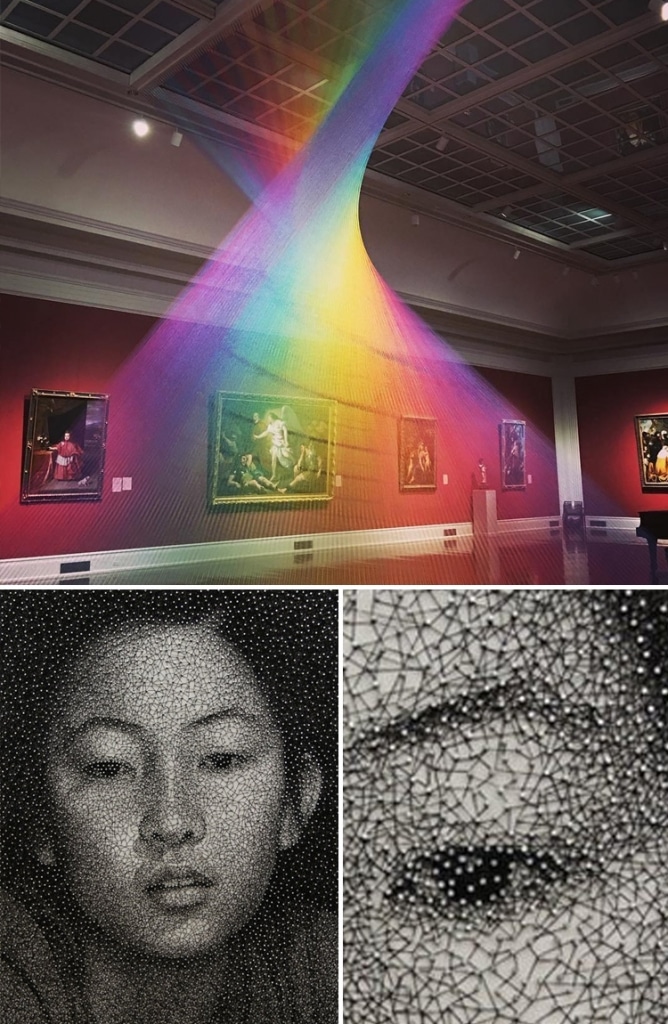 8 Contemporary Artists That Take String Art to the Next Level