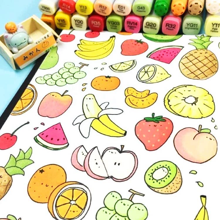 Easy Drawing Ideas With Markers For Kids