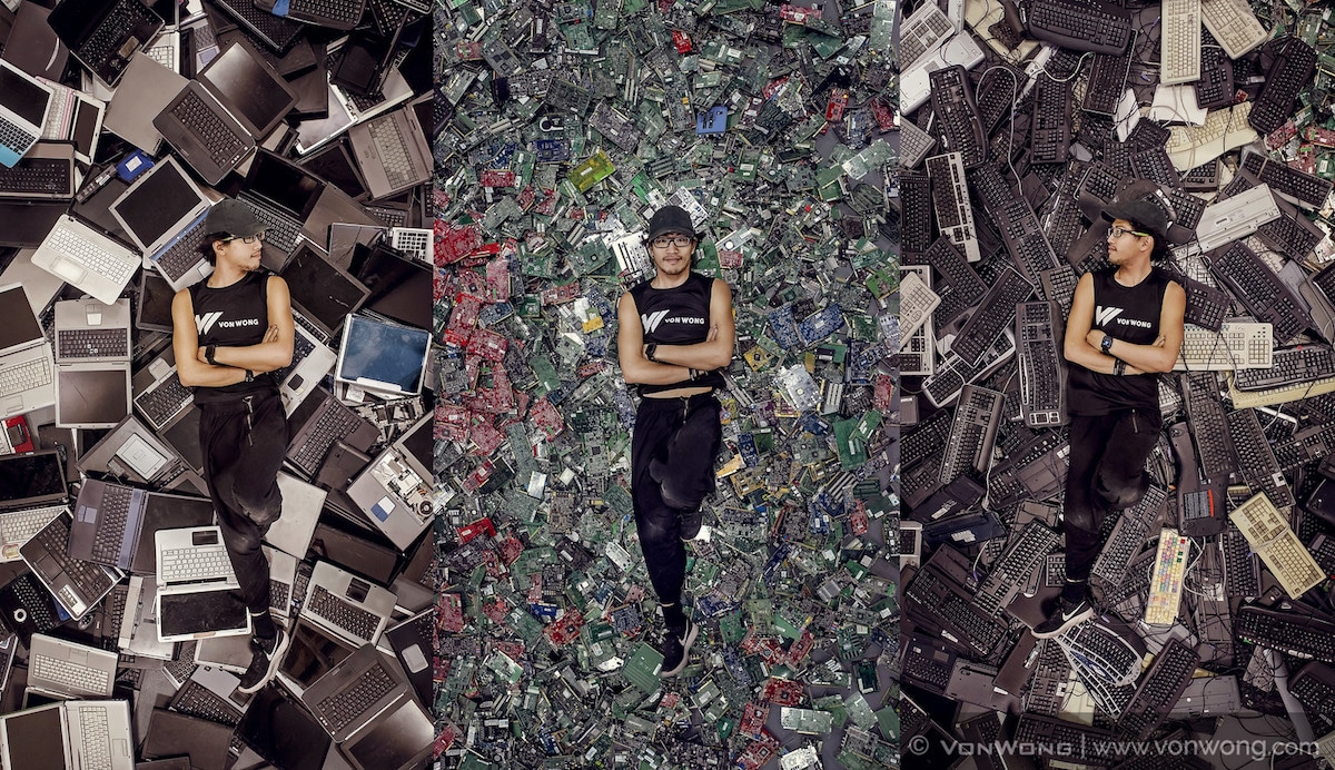 E-Waste Photography by Benjamin Von Wong