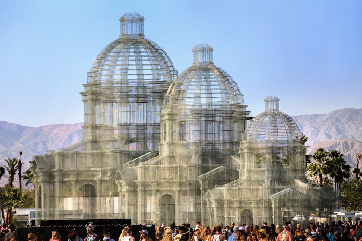 Edoardo Tresoldi - Etherea at Coachella 2018