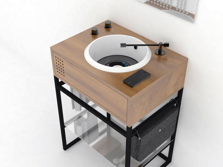 Bathroom Sinks Vinyl Collection by Olympia Ceramica