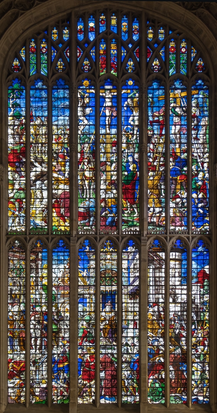 Capilla del King's College vitrales
