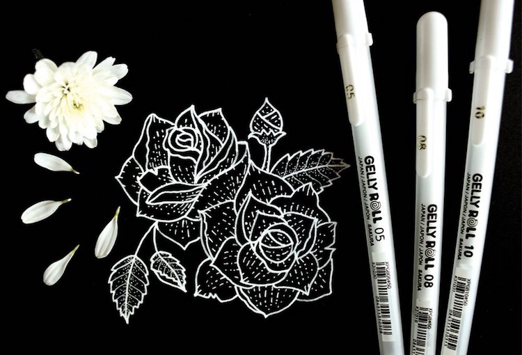Pen Art | Black paper drawing, Scratchboard art, Pen art