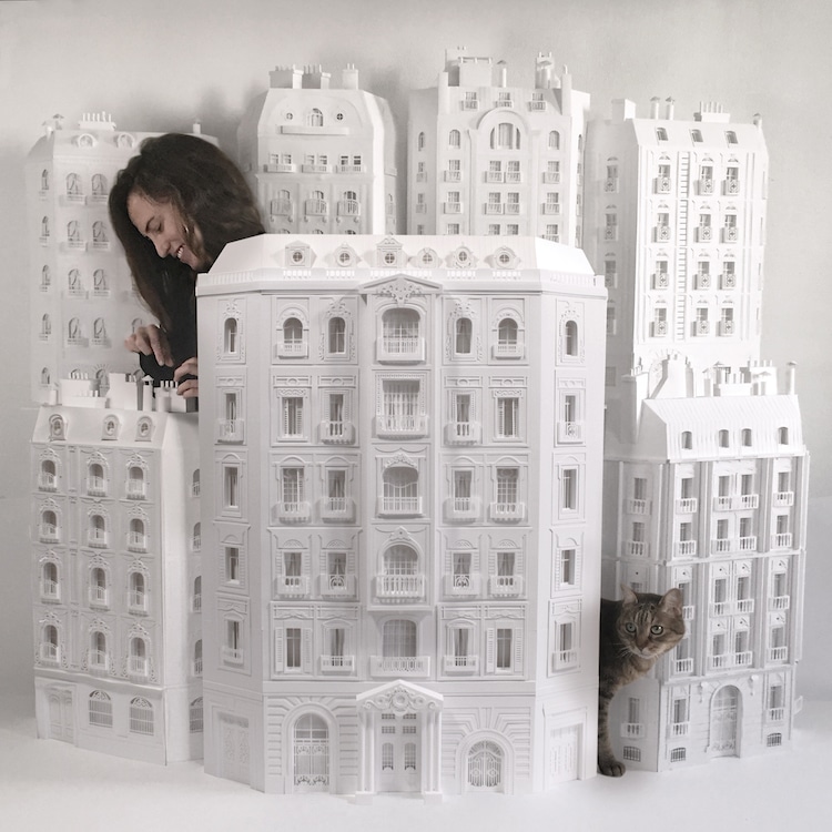 Paper Buildings Haussmann Camille Ortoli