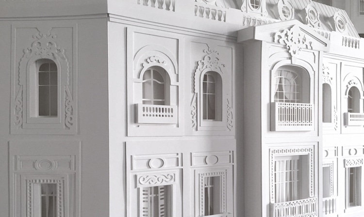 Paper Buildings Haussmann Camille Ortoli