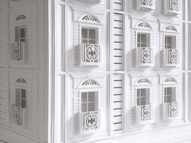 Paper Buildings Haussmann Camille Ortoli